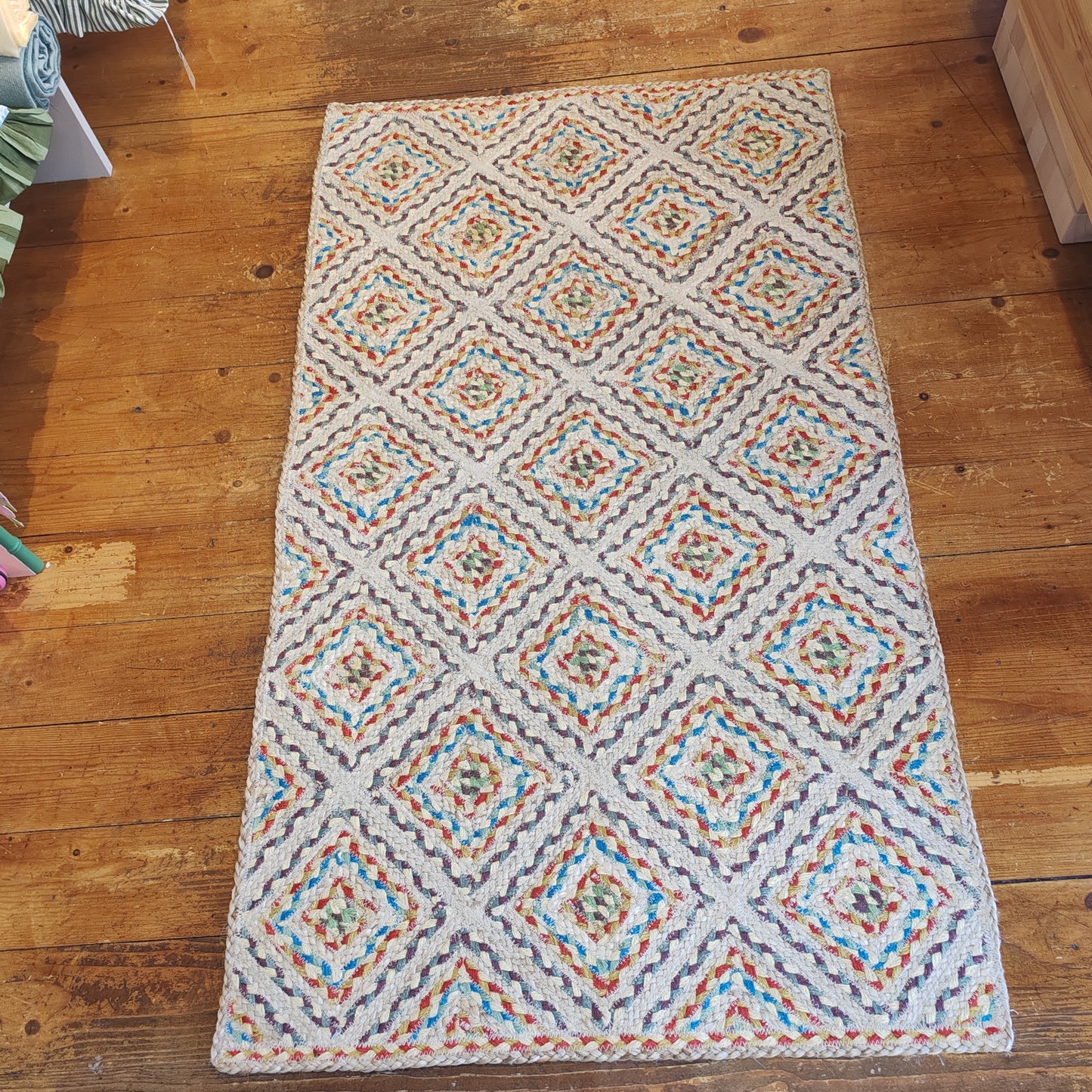 Carnival Mosaic Jute Rug.