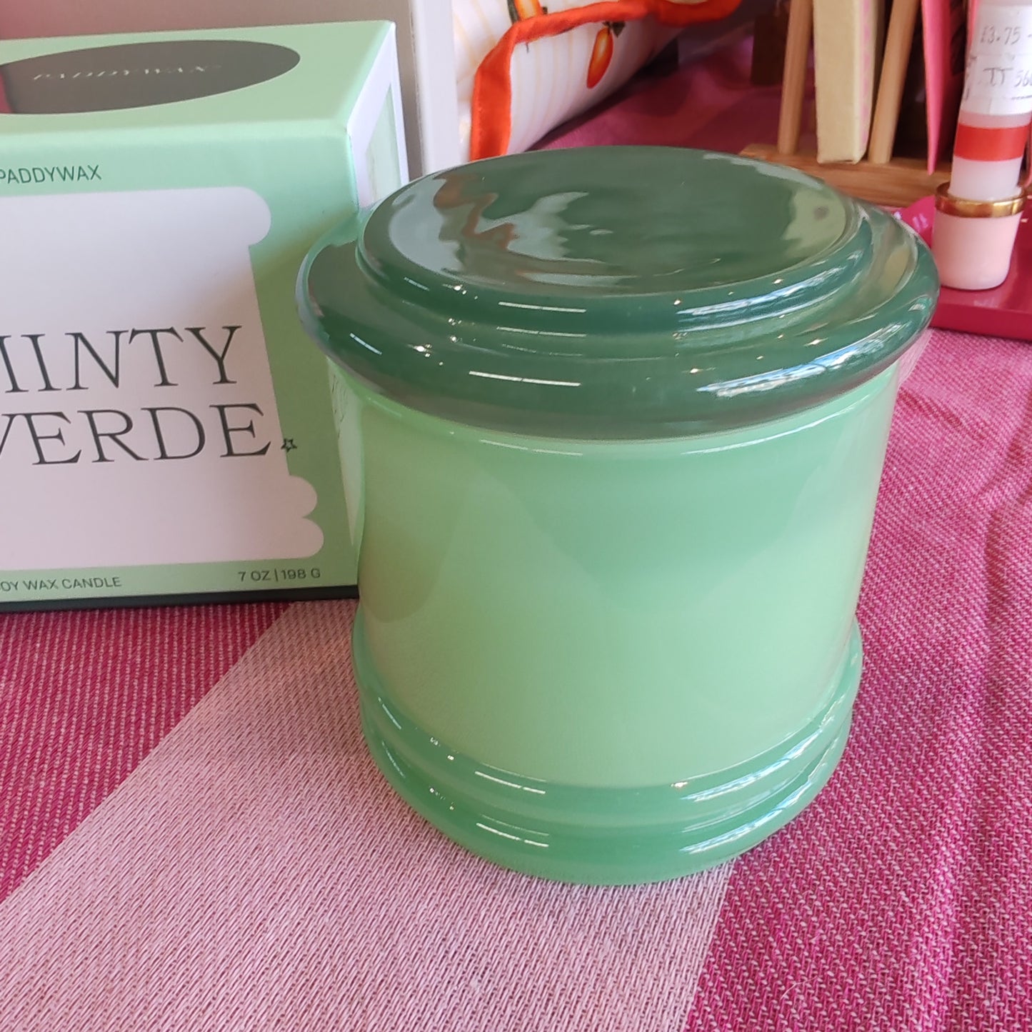 Paddywax Minty Verde Soy Wax Candle 7 oz