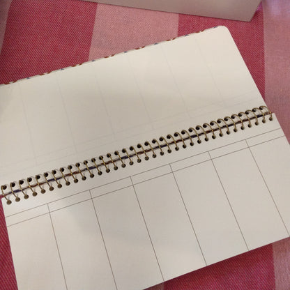 Tulip weekly planner pad Marigold