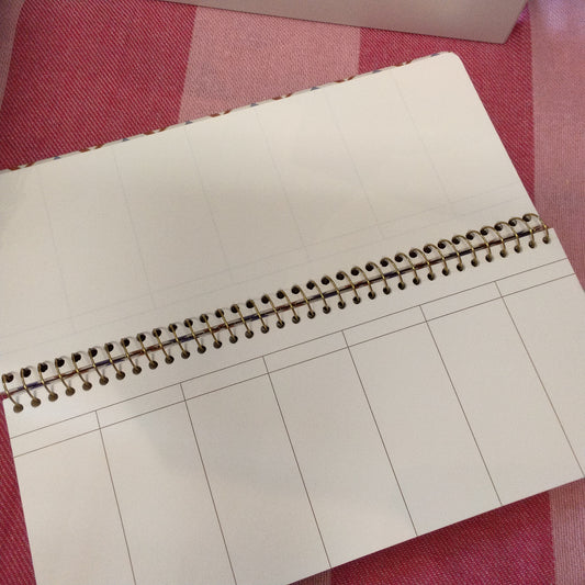 Tulip weekly planner pad Marigold