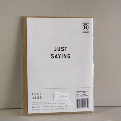 Let's order a takeaway and be in bed by 10 - Happy Anniversary Greeting Card