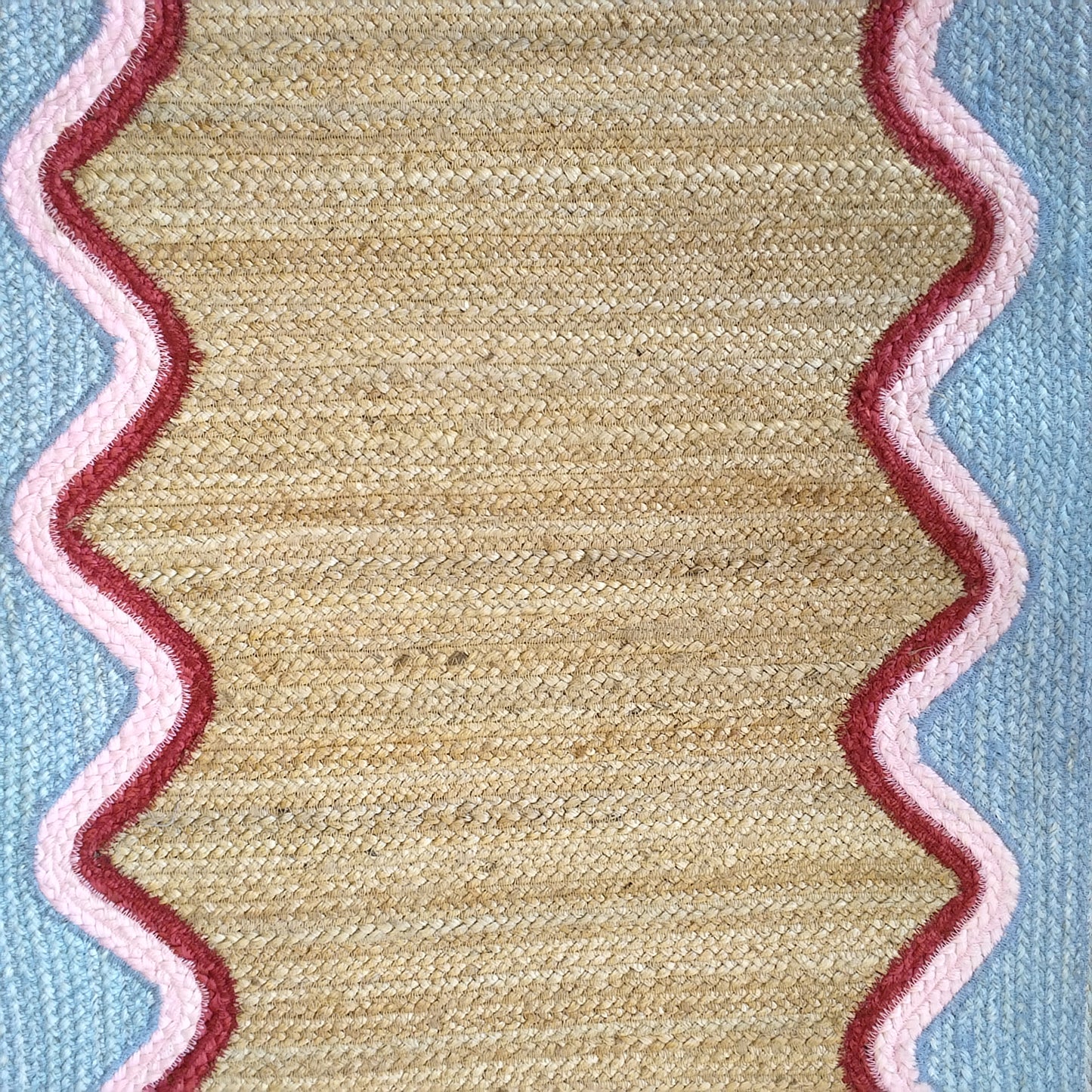 Sky Wave Jute Rug