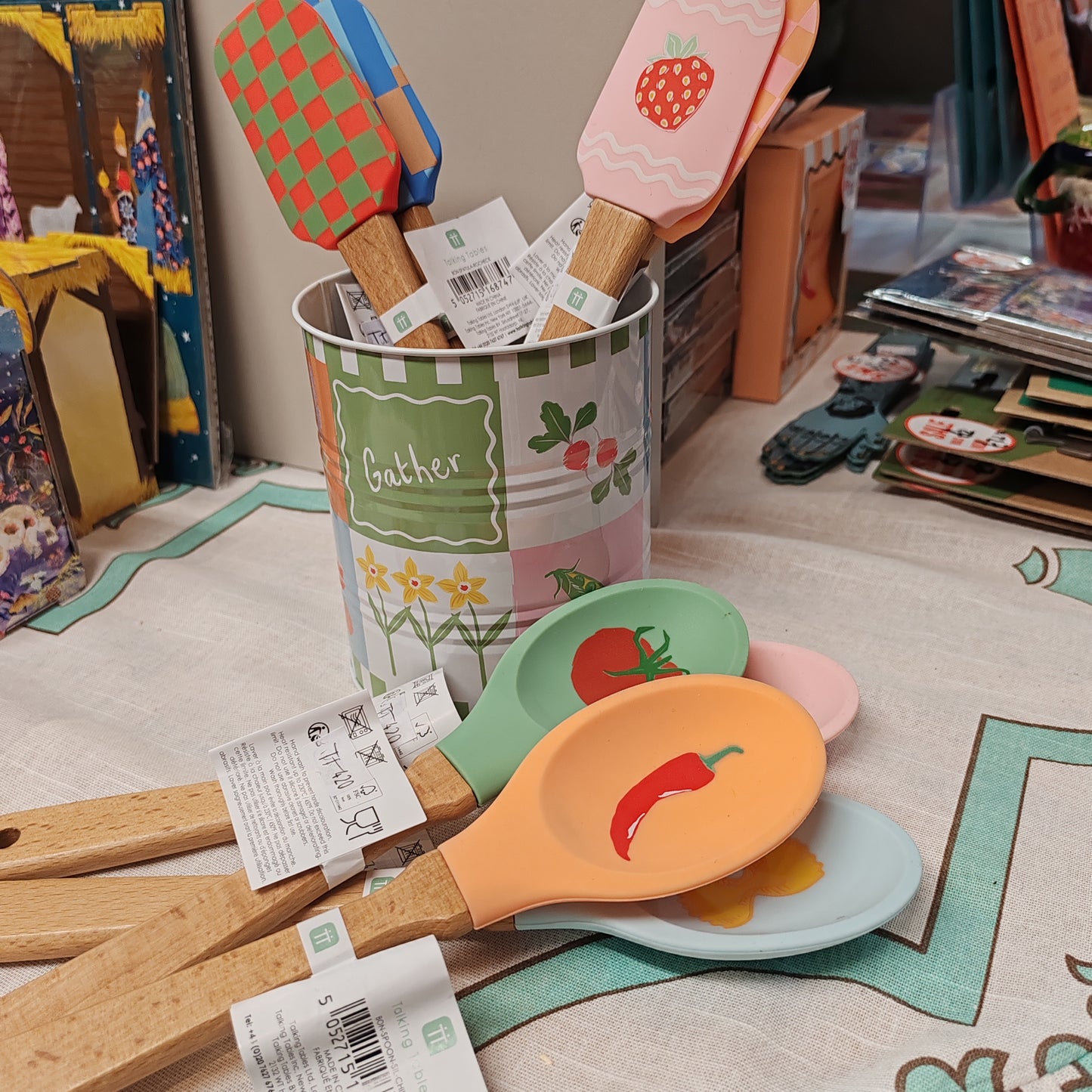 Silicone Utensils Bon Appetit. 8 designs