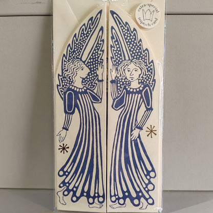 Extra Special Choir of Angels Triptych Greeting Card