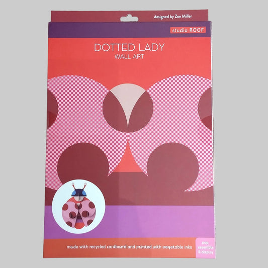 Dotted Lady Wall Art