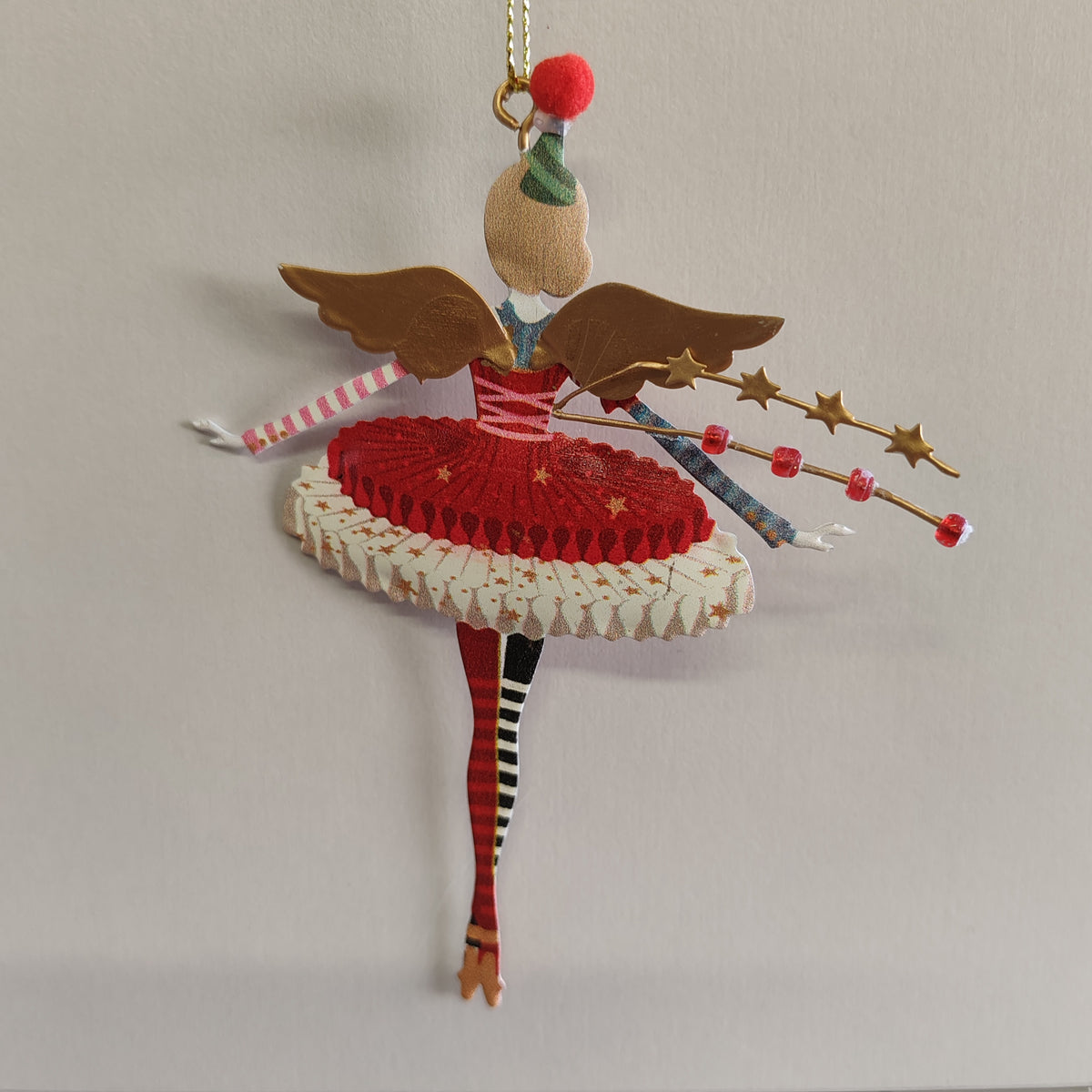 Circus Fairy Tin Decoration