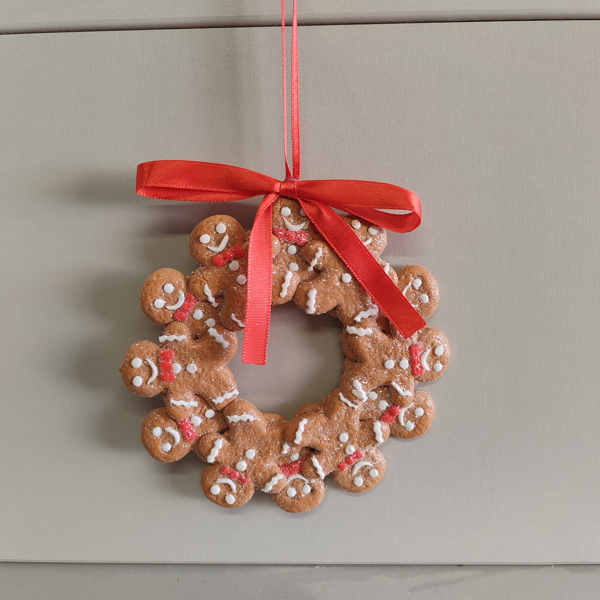 Gingerbread Men Wreath decoration