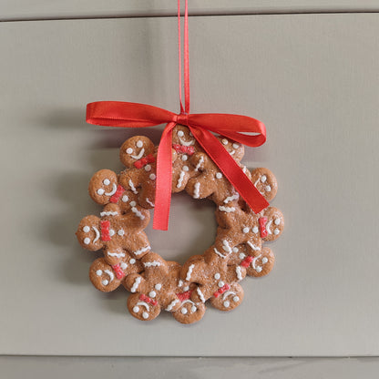 Gingerbread Men Wreath decoration