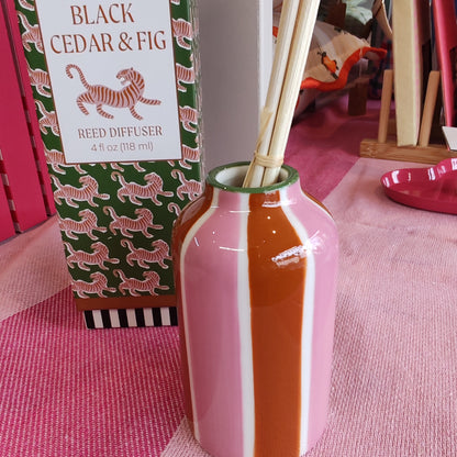 Paddy Wax Black Cedar & Fig Reed Diffuser 4 fl oz