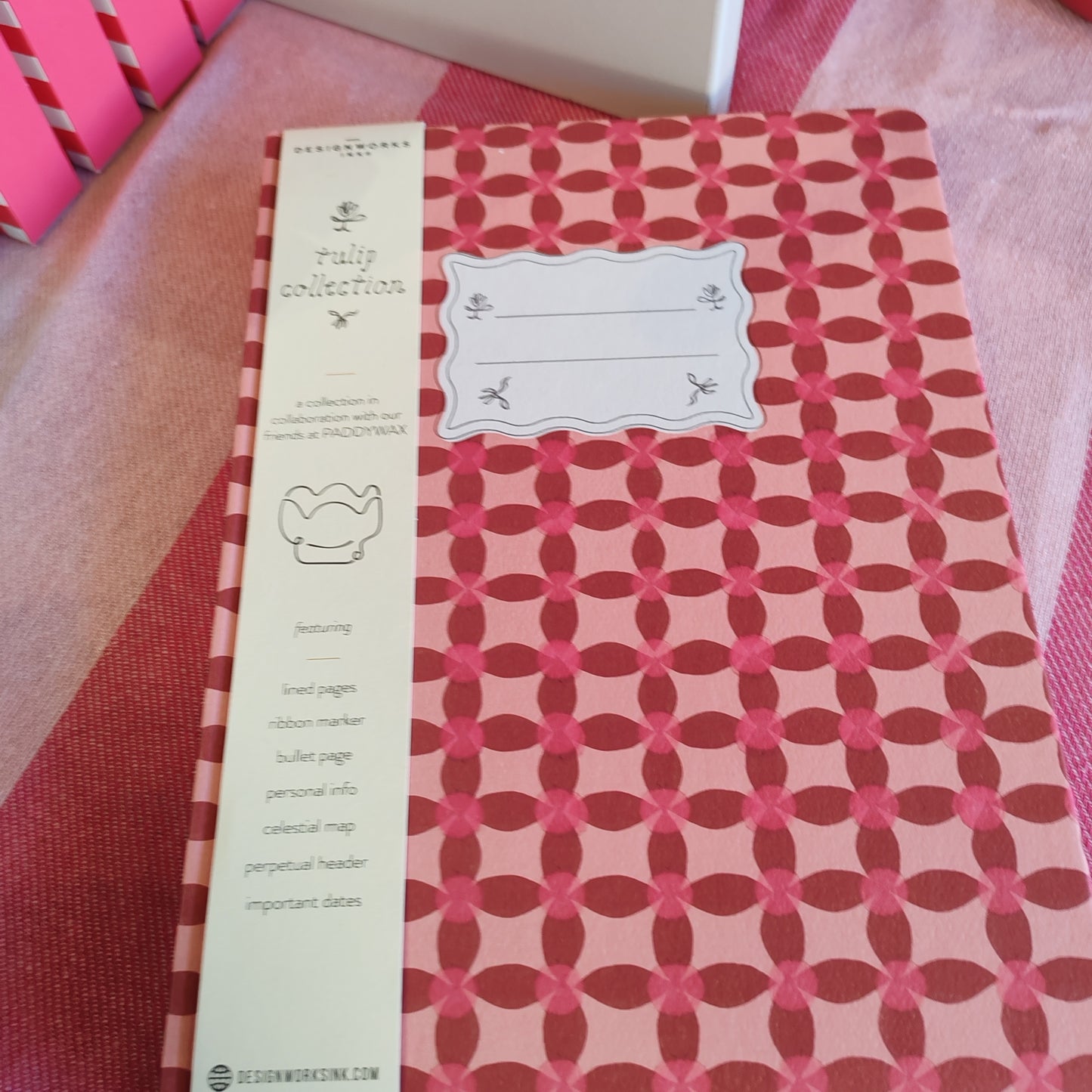Pinwheel hardback jumbo journal