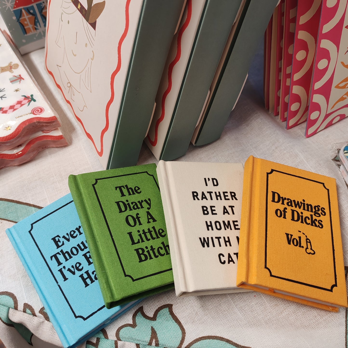 Diary of a little bitch mini notebook