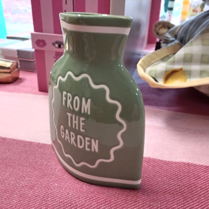 Ceramic Bud Vase, From the Garden or Blooming Marvellous