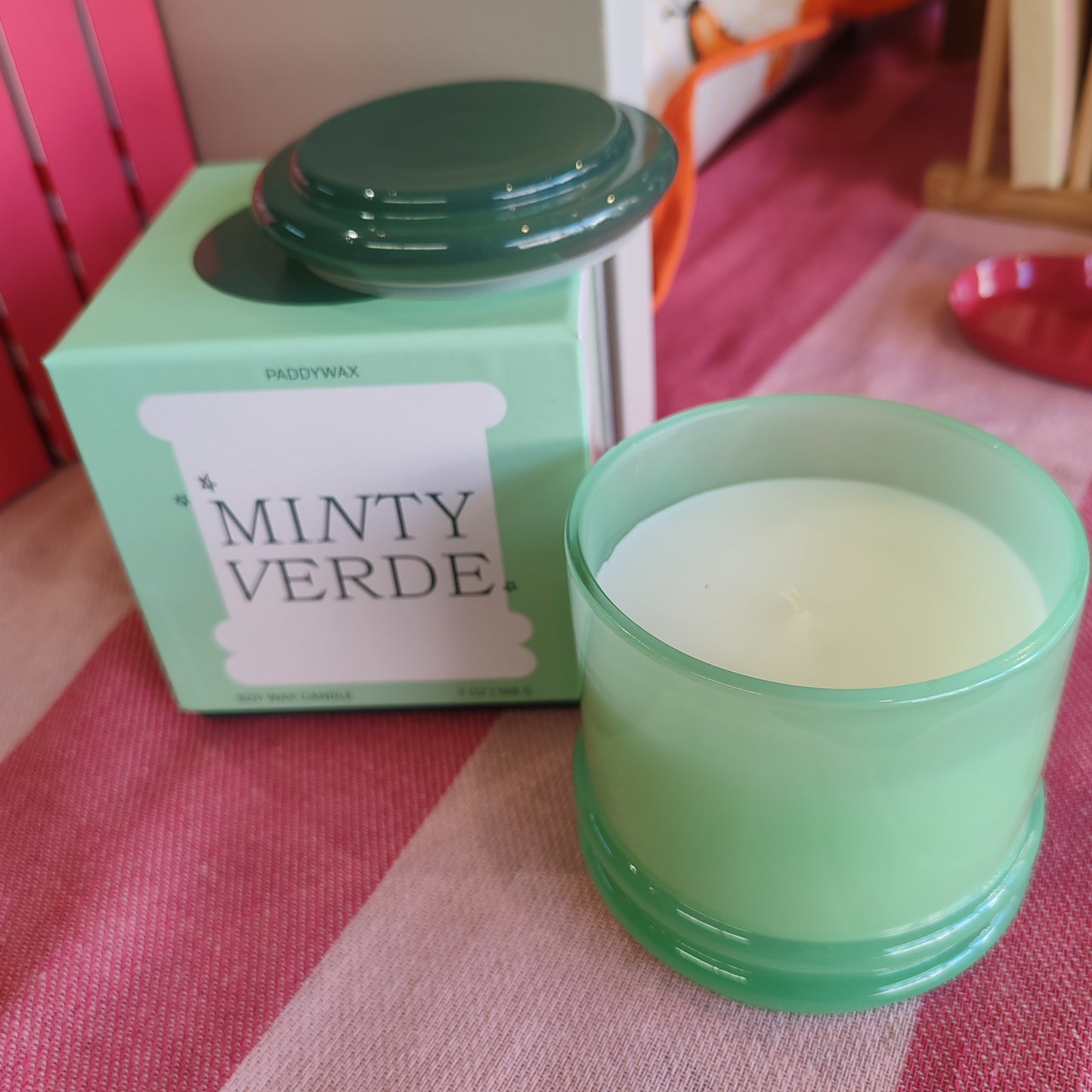 Paddywax Minty Verde Soy Wax Candle 7 oz