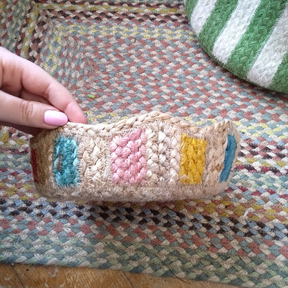 Natural Fairground Tulip Mini Basket