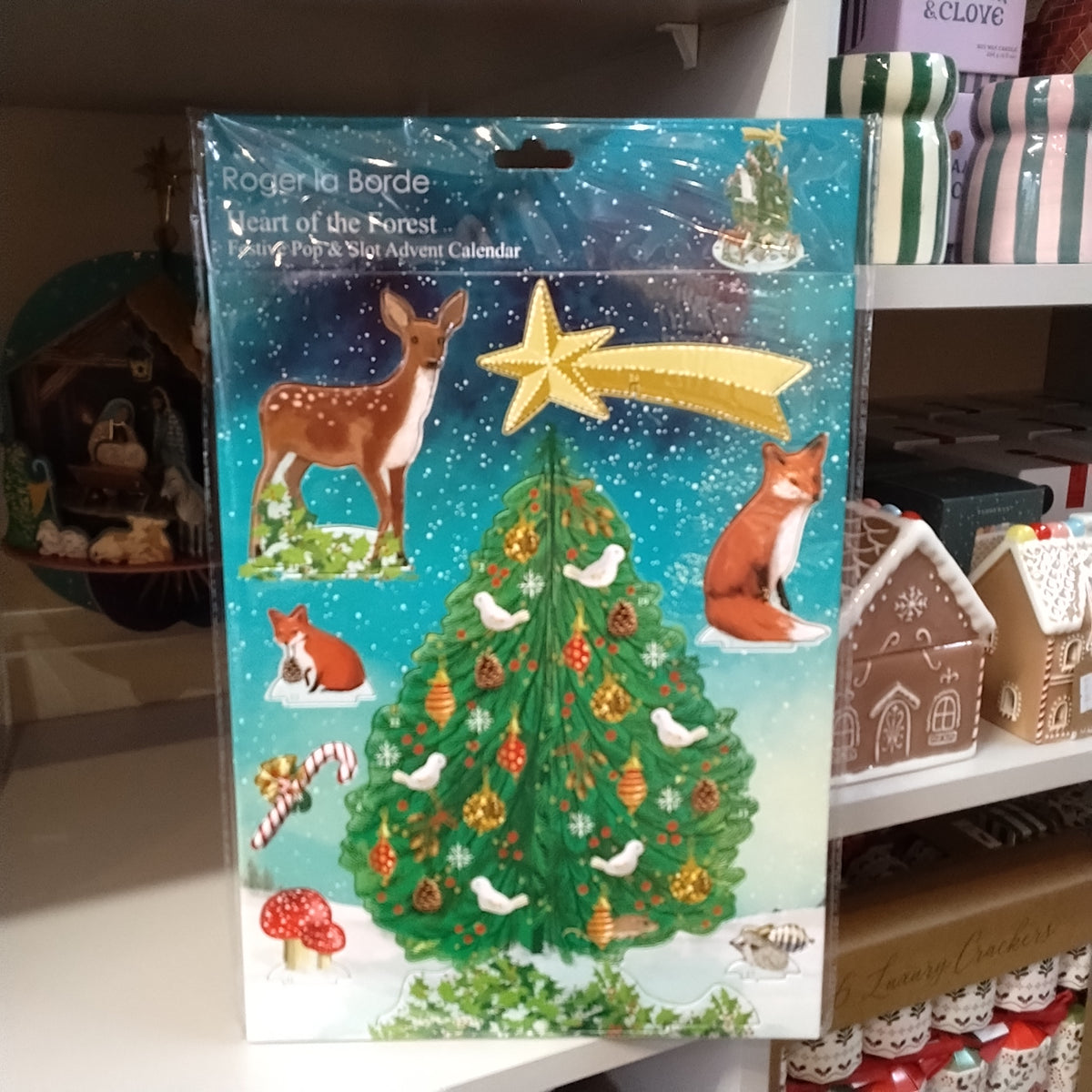 Pop and Slot Advent calendar. Heart of the Forest