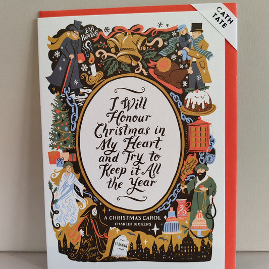 A Christmas Carol Greeting Card