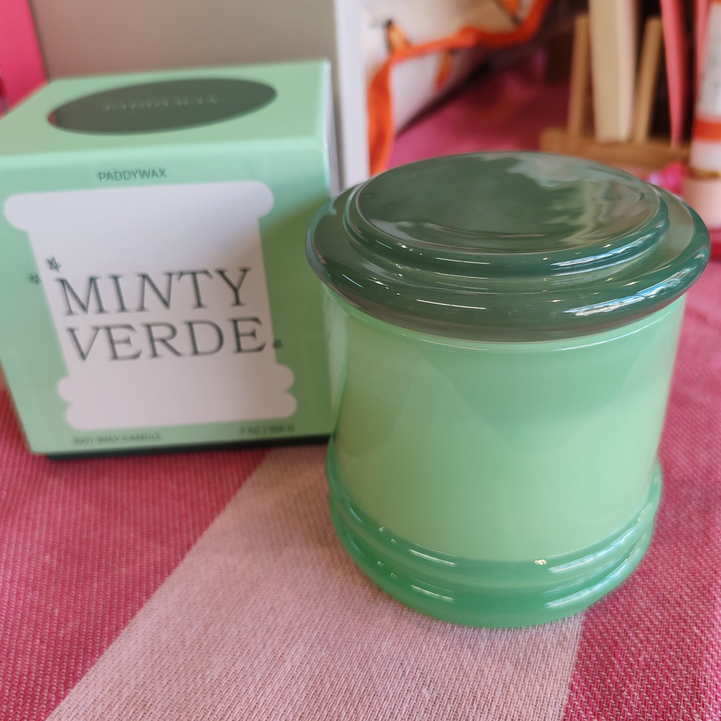 Paddywax Minty Verde Soy Wax Candle 7 oz