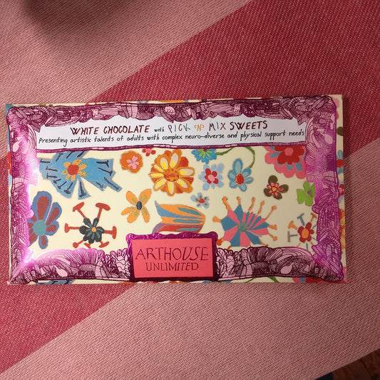 Yellow Daffodil White Chocolate Pic'n'Mix Bar