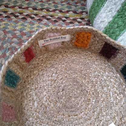 Natural Fairground Tulip Mini Basket