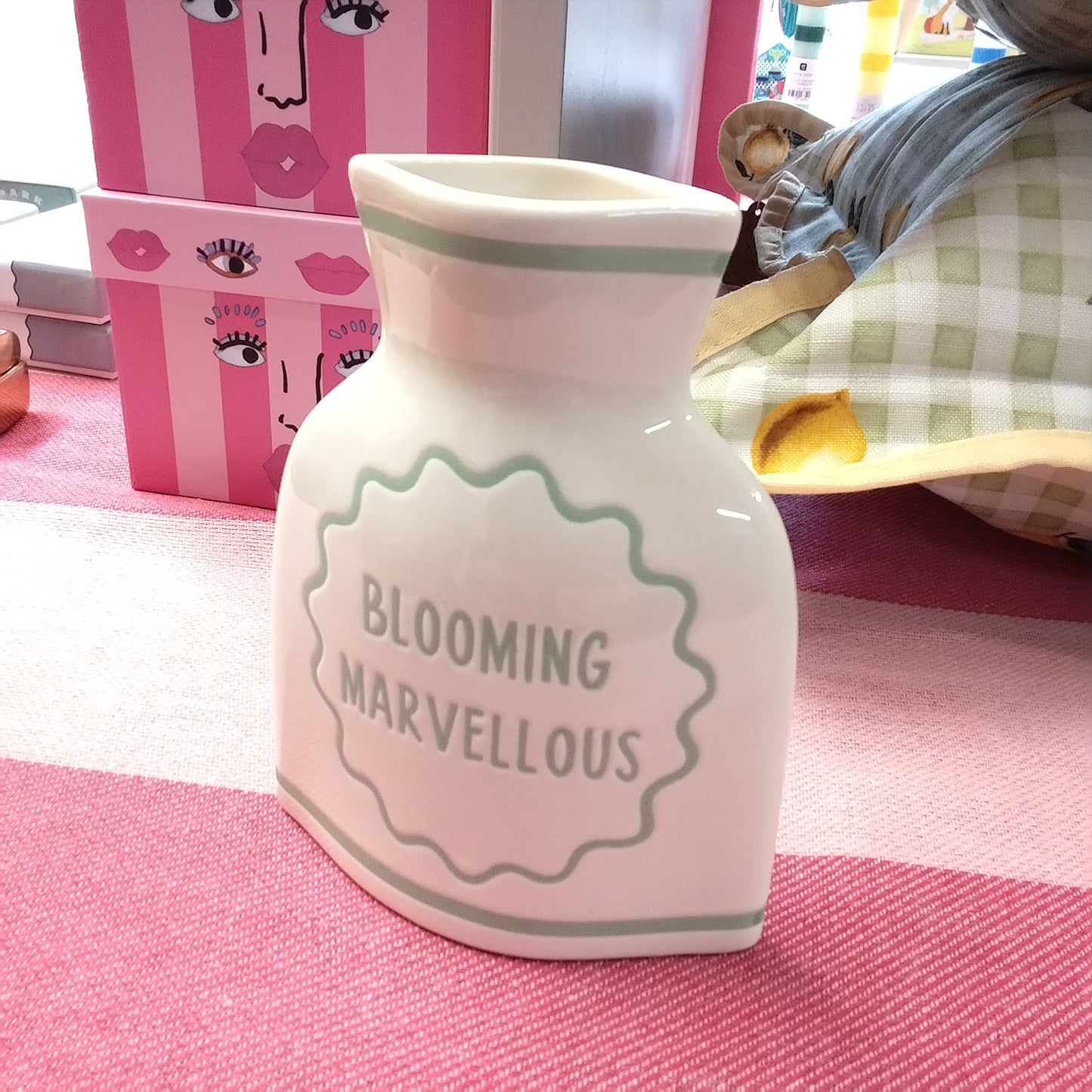 Ceramic Bud Vase, From the Garden or Blooming Marvellous