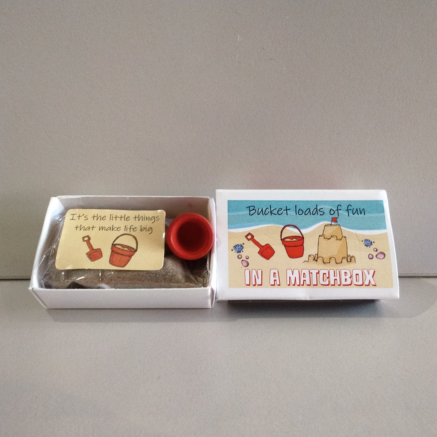 Bucket Loads of Fun in a Matchbox