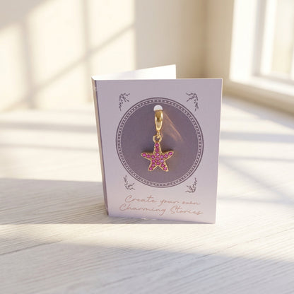Starfish Charm - Pink