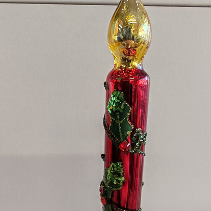 Clip on Glass Candle Decoration
