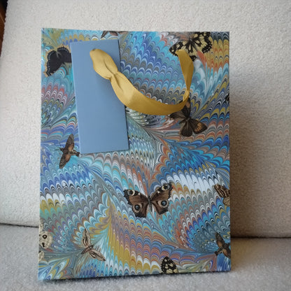 Marble Butterfly Medium Gift bag