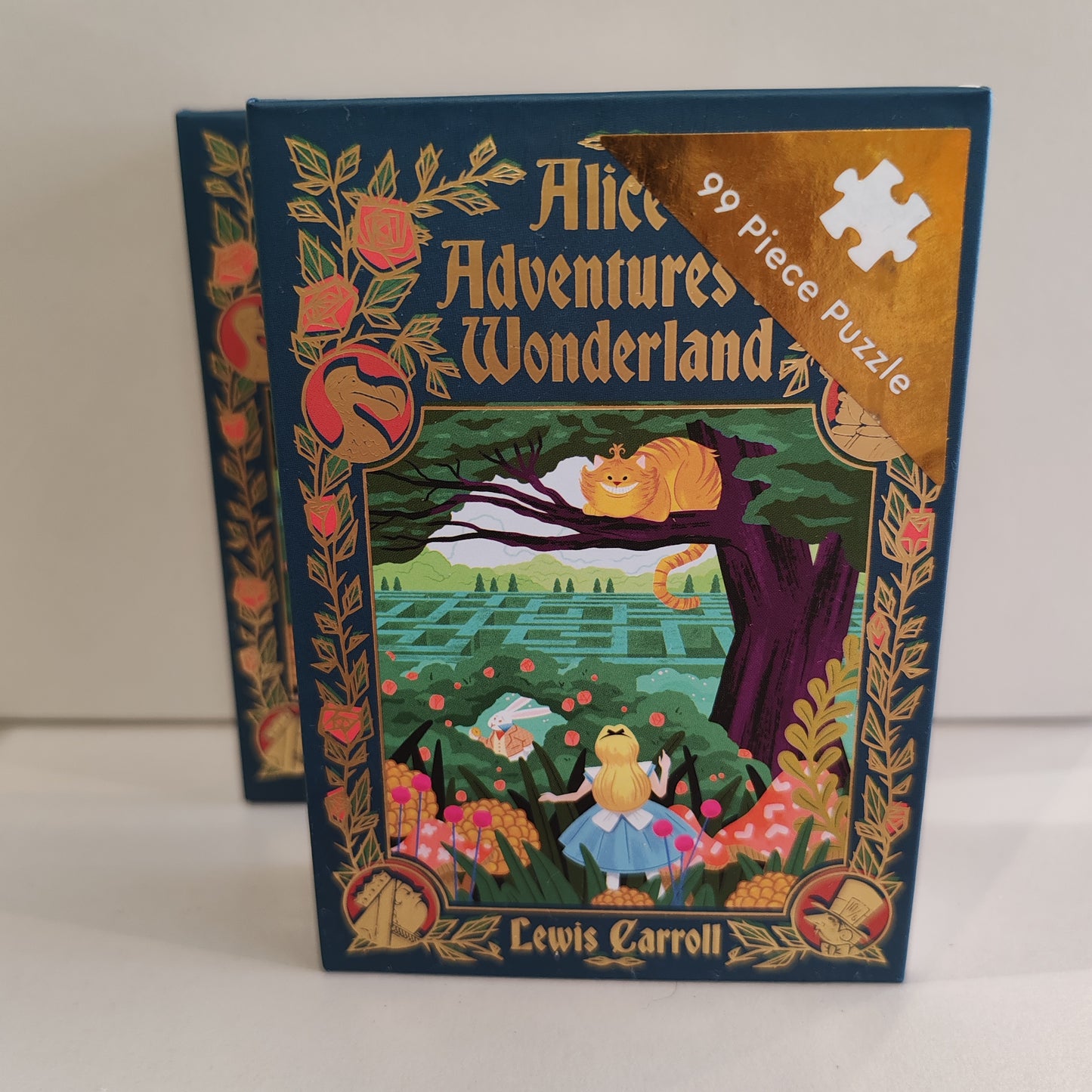 Mini 99 piece puzzle. Alice's adventure in wonderland.