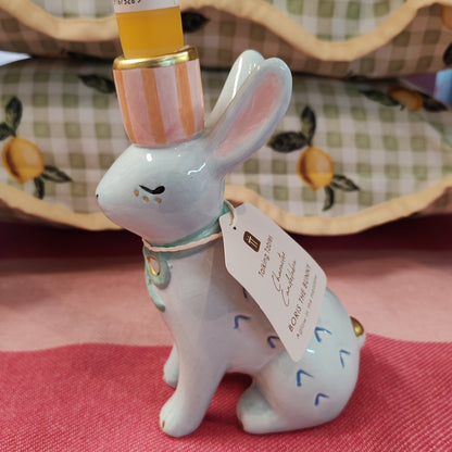 Ceramic Bunny candle holder