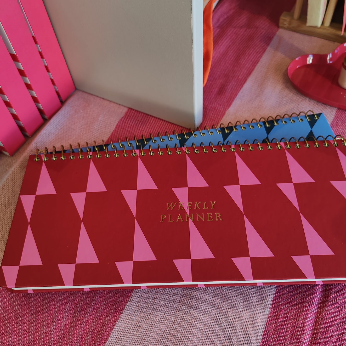Weekly planner notebook
