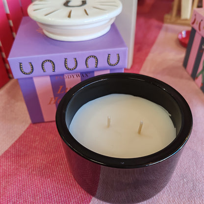 Paddywax Lucky Horseshoe Tabac & Pine Soy Candle 8 oz