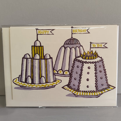 Birthday Card "Puddings"