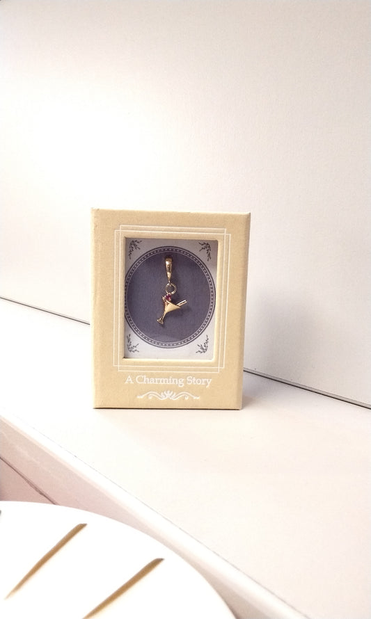 Cocktail Bracelet Charm