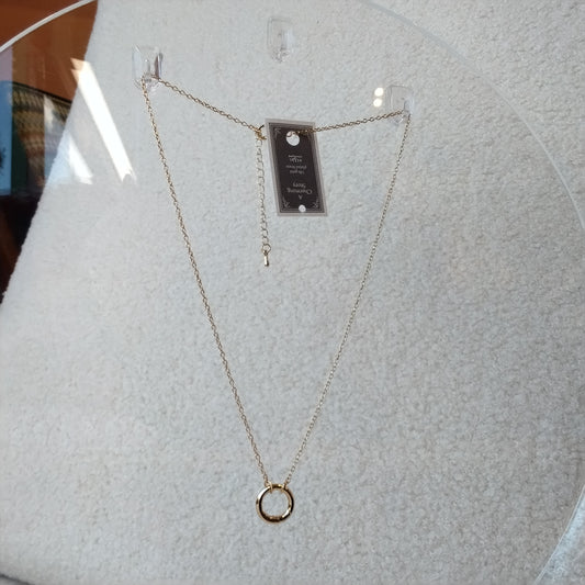 Spring Ring Necklace, Charm Chains
