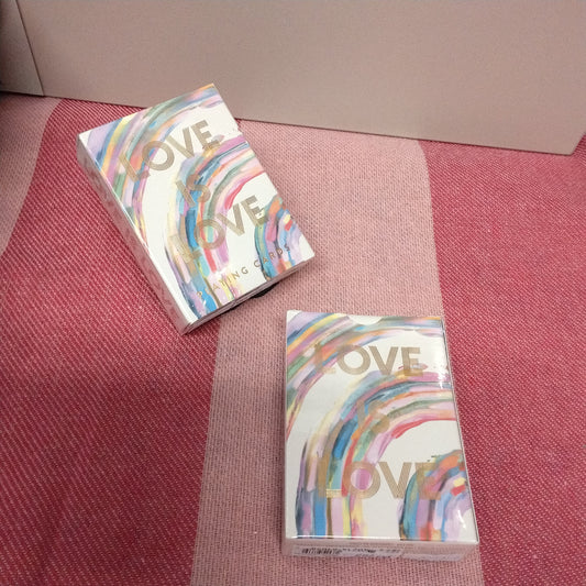 Playing cards Love is love