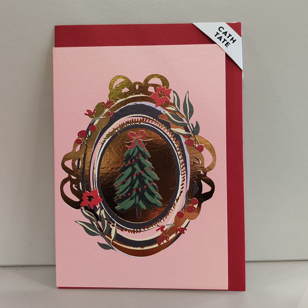 Vintage Tree Christmas Greeting card
