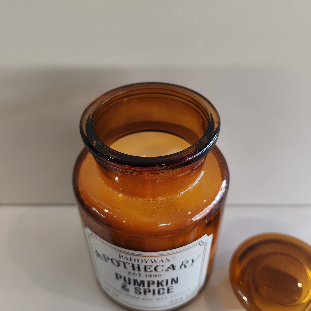 Pumpkin and Spice Apothecary candle