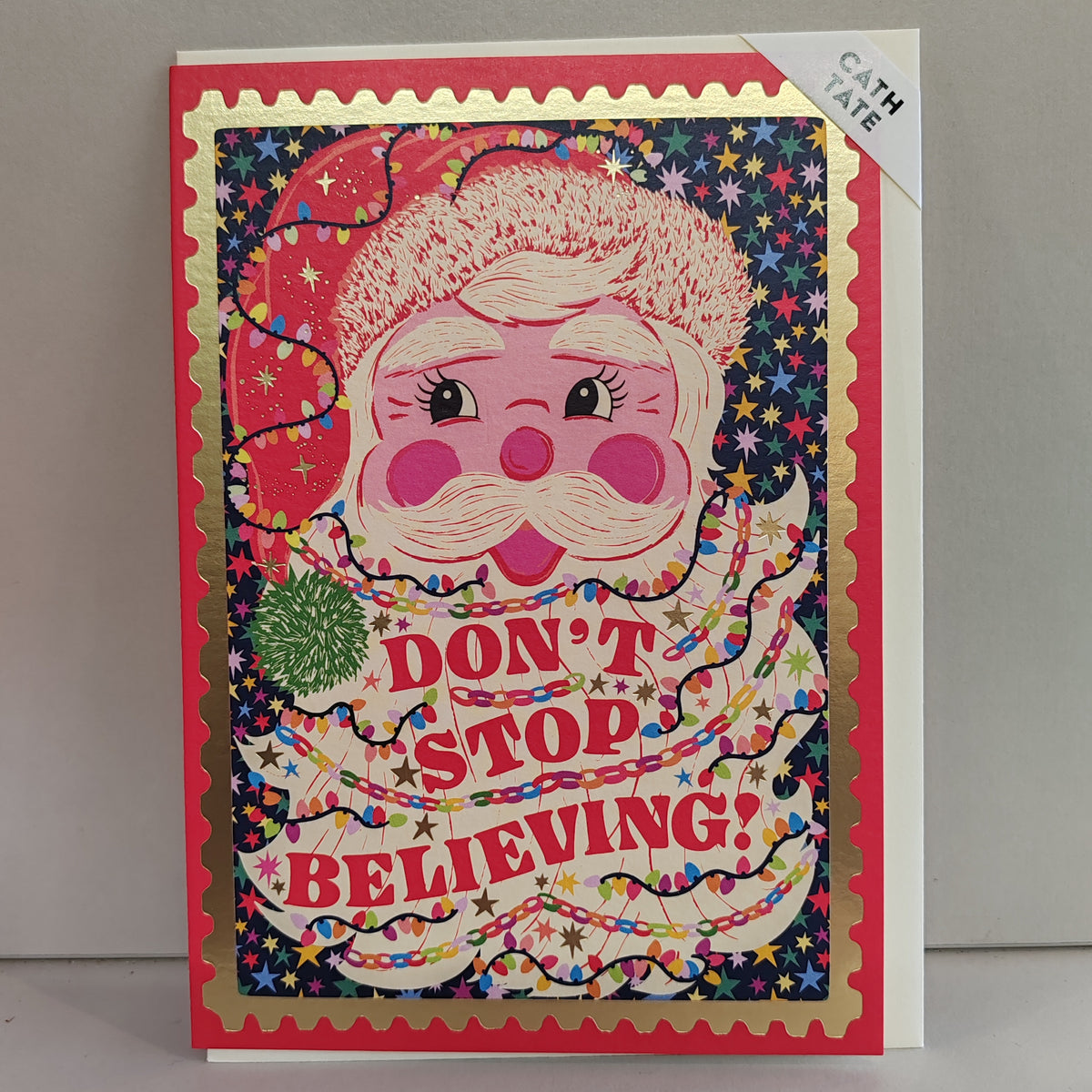 Don't stop believing Christmas Greeting Card