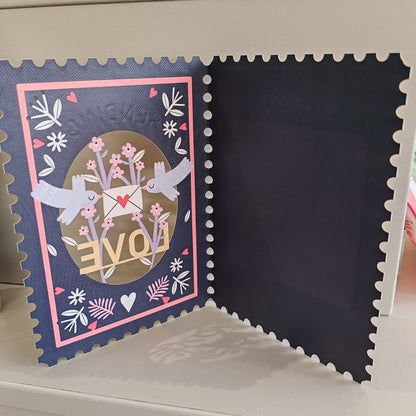 Wedding Day love Greeting card