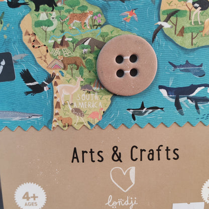 Animal World Poster and Stickers