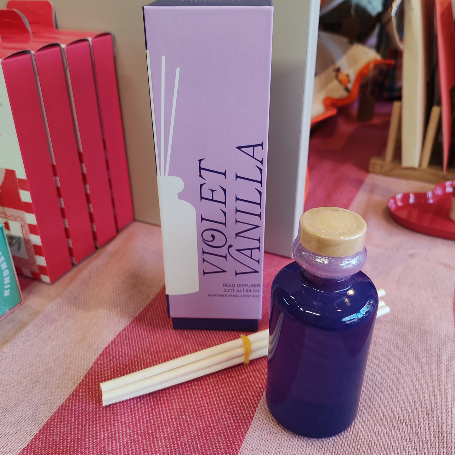 Paddy Wax Violet Vanilla Reed Diffuser 3.2fl oz