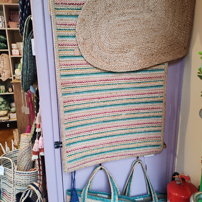 Ikat Jute Rug - rectangle