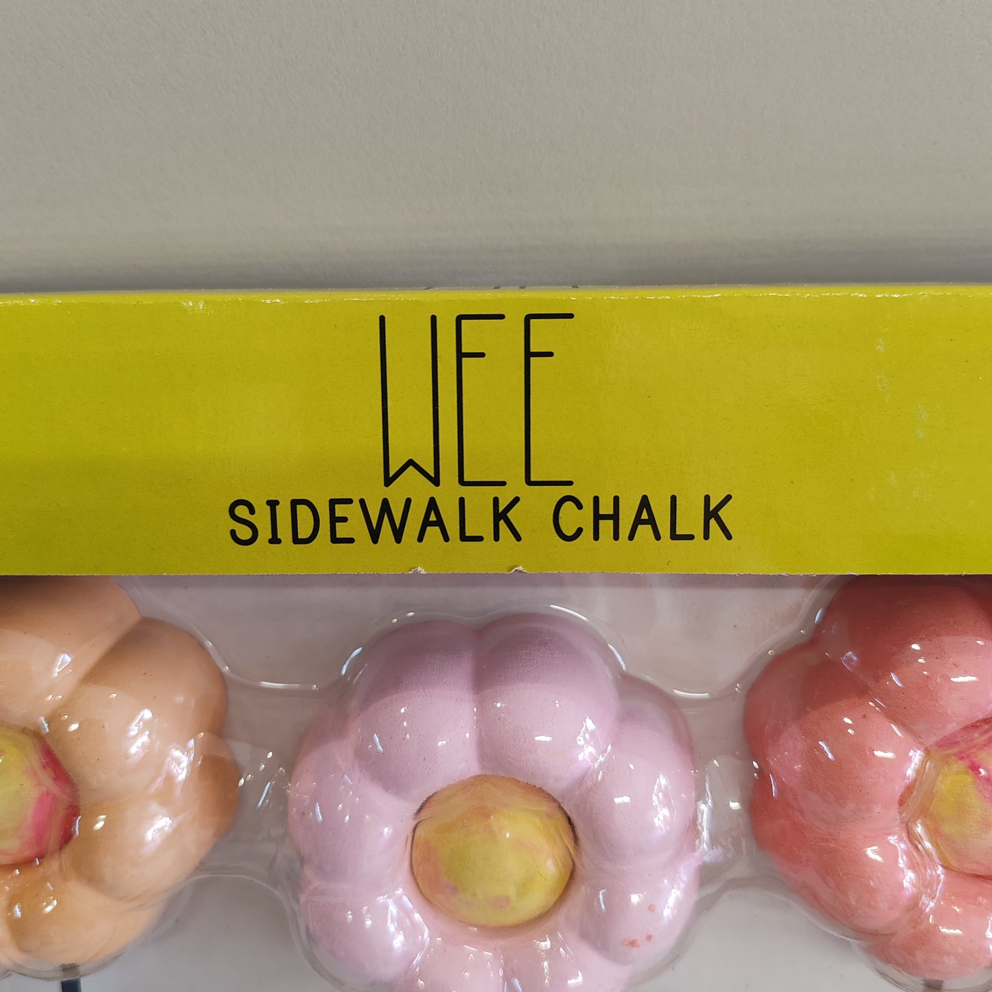 Sidewalk chalk, Flower pots set 3
