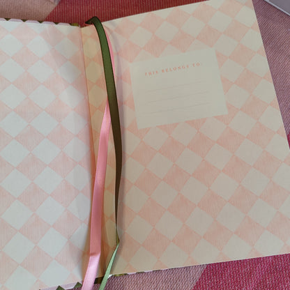 Cath Kidston Pink Poppies hardback notebook