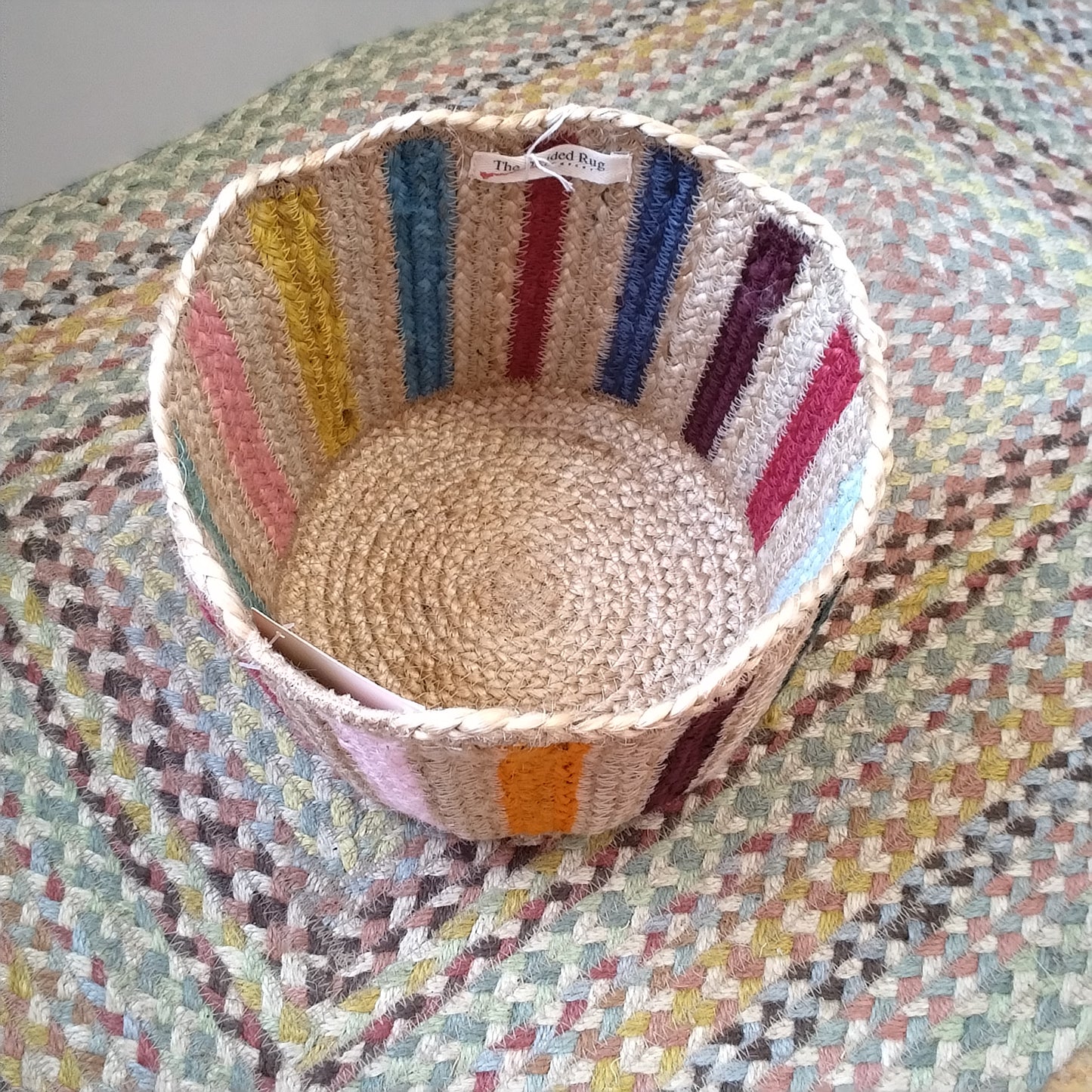 Natural Fairground Tulip Basket