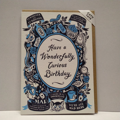Alice in Wonderland Greeting Card