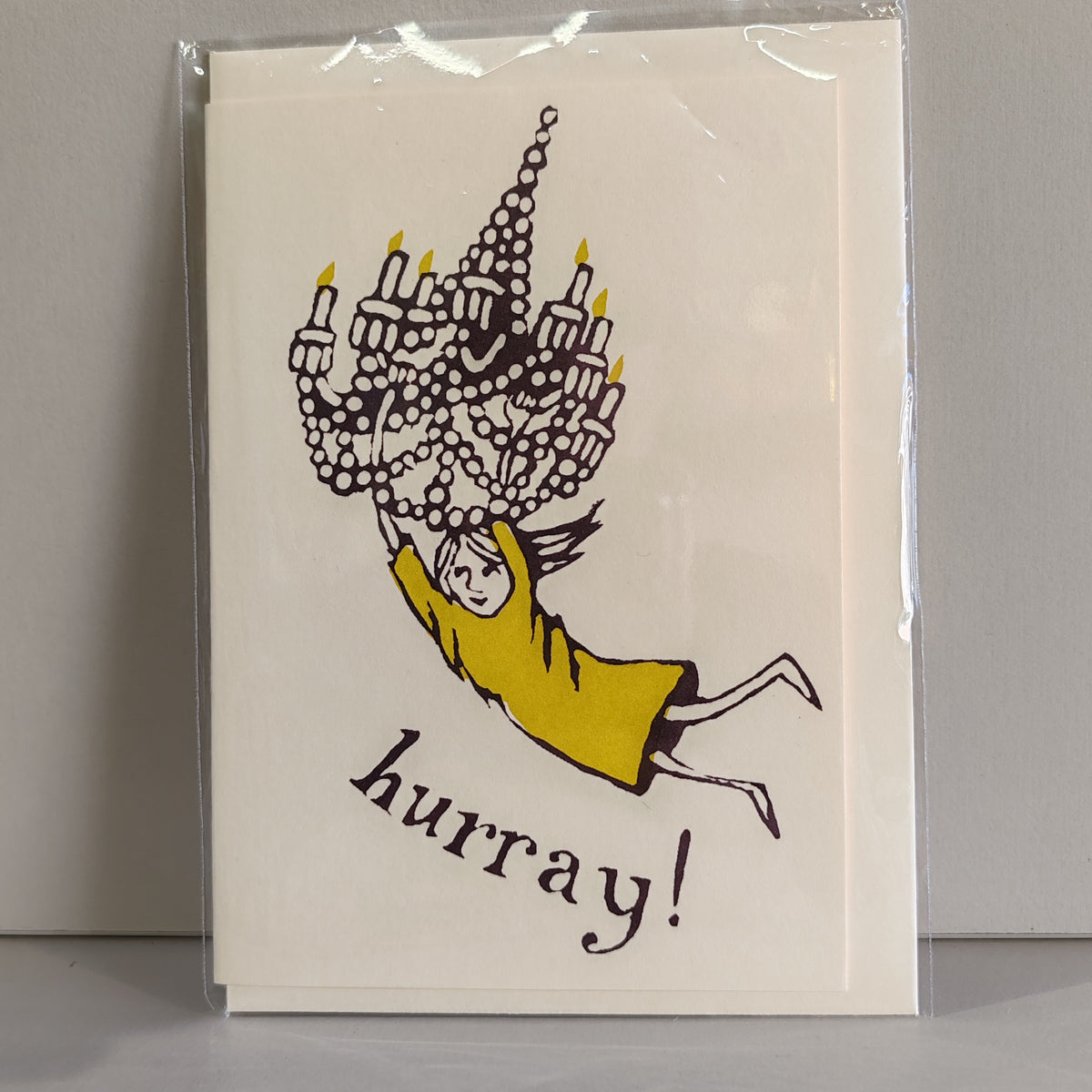 Chandelier Hurray Greeting Card