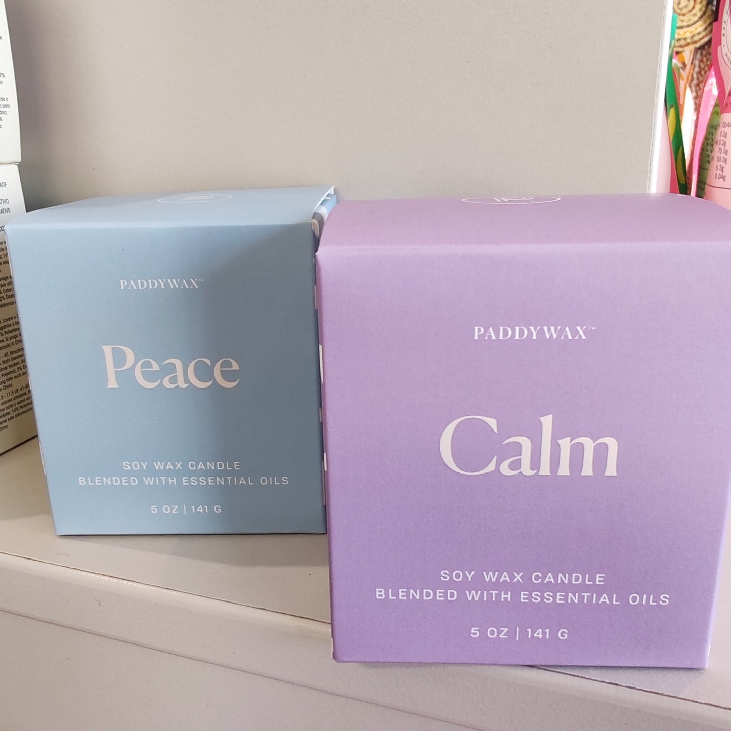 Wellness Essential Oils candle. 5oz. Peace