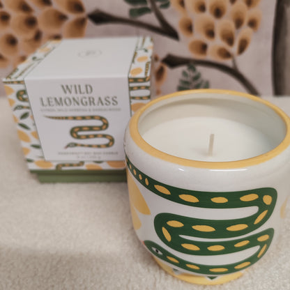 Adopo Snake Ceramic Candle